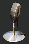 A 1947 RCA BK-11A microphone from the collection of Dan Timon. (National Academies Photo/Lauren Morello)